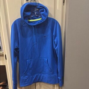Nike Blue Athletic Sweatshirt Hoodie